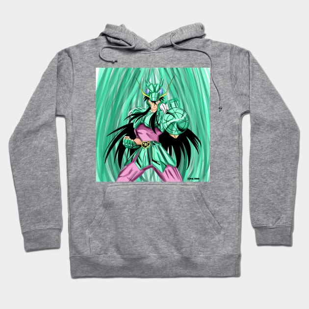 shiryu the dragon saint Hoodie by jorge_lebeau